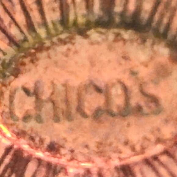 Chico's Necklace Collar Iridescent - Picture 2 of 5